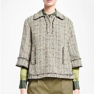 Brooks Brothers Green Scottish Tweed Tunic
